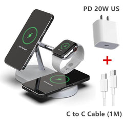 3-in-1 Wireless Magsafe Charger Stand - Uluu Rush