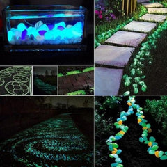 Glow in the Dark Garden Pebbles - Uluu Rush