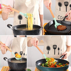 Non Stick Pot Spatula And Spoon - Uluu Rush