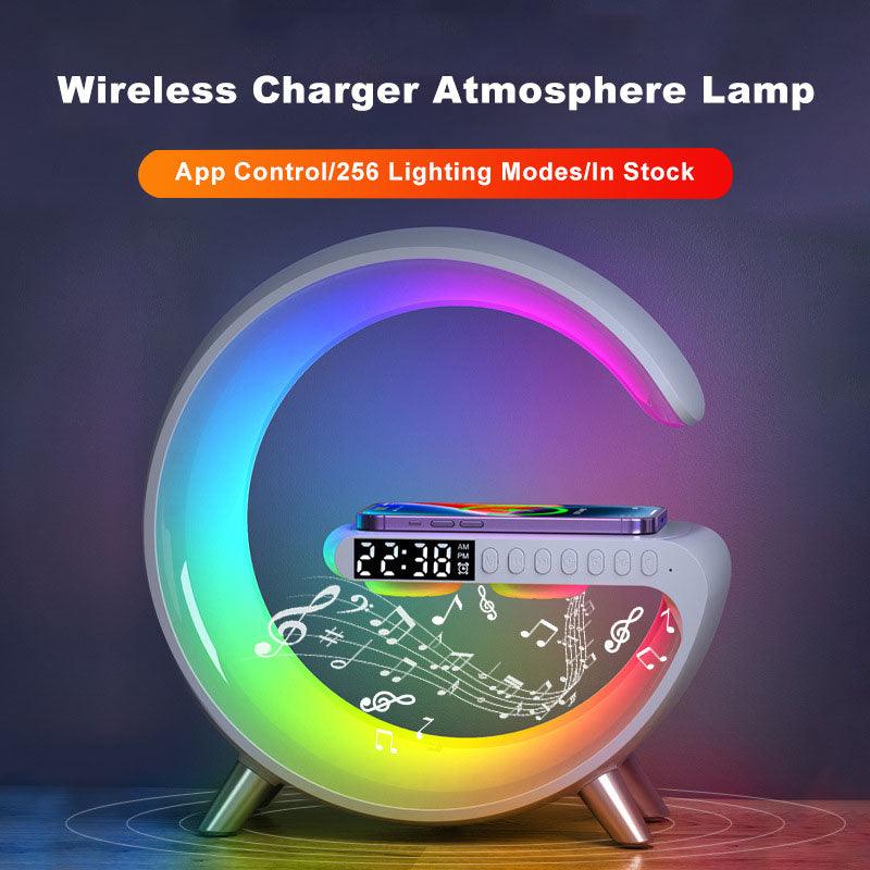 Bluetooth Speaker Wireless Charger Lamp - Uluu Rush