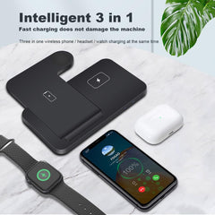 3in1 Wireless Fast Charger Dock Station - Uluu Rush