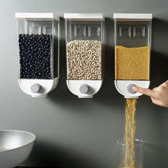 Wall-Mounted Kitchen Multi-Grain Sealed Jars - Uluu Rush