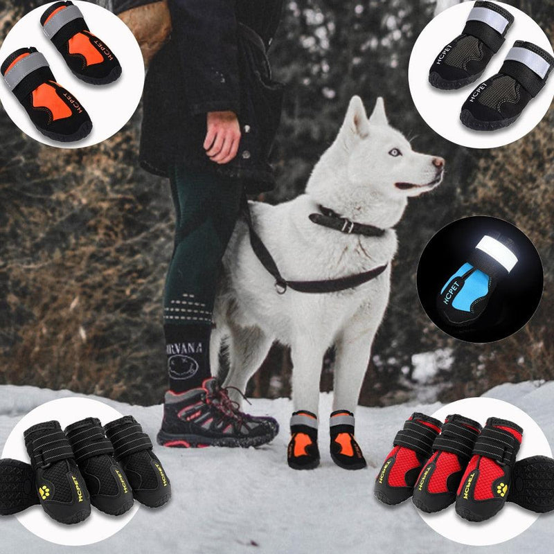 Waterproof Reflective Dog Boots - Uluu Rush