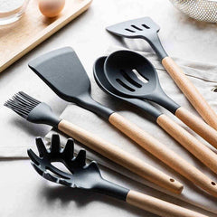 Non Stick Pot Spatula And Spoon - Uluu Rush