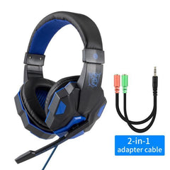 Led Light Wired Gamer Headset - Uluu Rush