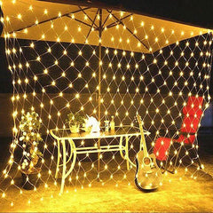 Net Mesh Solar Fairy Lights - Uluu Rush