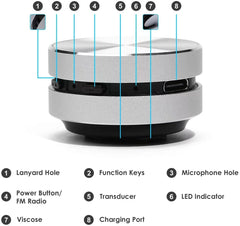 Bone Conduction Bluetooth Mini Stereo Speaker