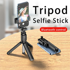 Bluetooth Wireless Selfie Stick & Mini Tripod with Remote Shutter