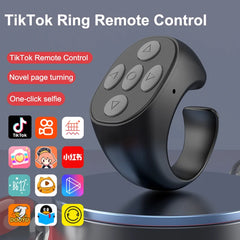 Bluetooth Tiktok Remote Control Ring Gadget