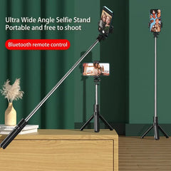 Bluetooth Wireless Selfie Stick & Mini Tripod with Remote Shutter