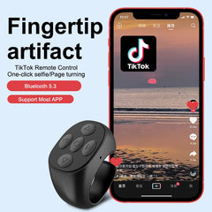 Bluetooth Tiktok Remote Control Ring Gadget