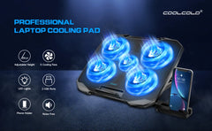 Laptop Cooling pad for 12-17 Inch Laptop