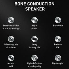 Bone Conduction Bluetooth Mini Stereo Speaker