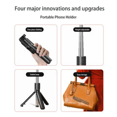 Bluetooth Wireless Selfie Stick & Mini Tripod with Remote Shutter