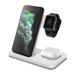 3in1 Wireless Fast Charger Dock Station - Uluu Rush