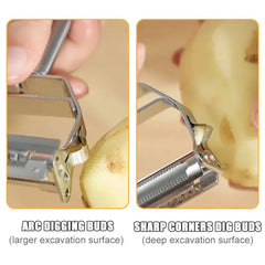 Stainless Steel Kitchen Vegetable Peeler - Uluu Rush