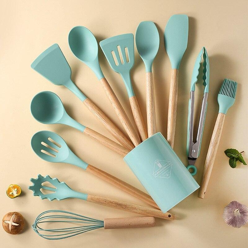 Non Stick Pot Spatula And Spoon - Uluu Rush