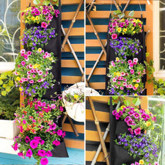 Vertical Hanging Garden Flower Pots - Uluu Rush