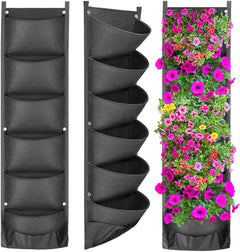 Vertical Hanging Garden Flower Pots - Uluu Rush