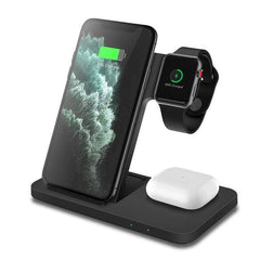 3in1 Wireless Fast Charger Dock Station - Uluu Rush