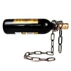 Magic Iron Chain Wine Bottle Holder - Uluu Rush