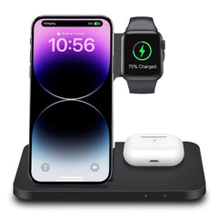 3in1 Wireless Fast Charger Dock Station - Uluu Rush